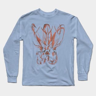 Conjoined Jackalope Long Sleeve T-Shirt